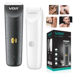 Trimmer Washable Electric Groin & Body Hair Trimmer for Men Beard Face Clipper Wet Dry Ball Shaver Pubic Body Groomer Ceramic Blade