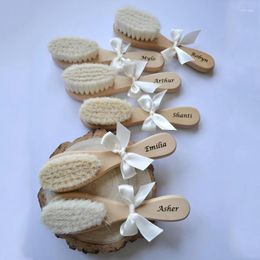 Party Favor Personalized Baby Boy Shower Gift Christmas Girls Infant Comb Head Pography Supplies Birth Product