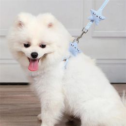 Dog Collars Cat Leash Teddy Corky Collar Walking Rope Small And Medium-sized Chest Strap Pet Supplies