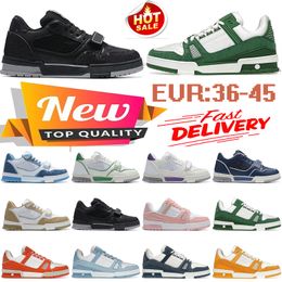 Sneakers Designer Shoes for Men Casual Running Shoes Trainer Outdoor Trainers Shoe top Quality Platform Calfskin Leather