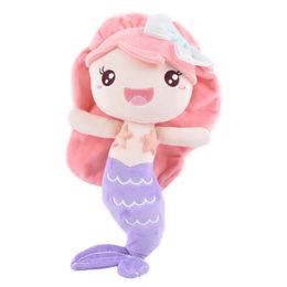 Mermaid Stuffed Plush Toys 28cm Mermaid Dolls for Kids Toys Set DIY Girls Games Children's Day Christmas Birthday Gift