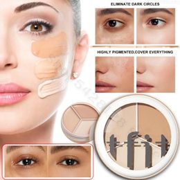 TFIT 3 Colours Concealer Palette Professional Makeup Face Eye Contour Spot Dark Circle Correcting 15g 240515