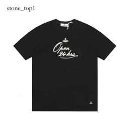 viviane westwood shirt Wests Wood Tshirt shirt for man designer Summer Streetwear Viviane Westwood t shirt Designer Men T-shirt Graphic Tee Shirt Maglietta 24ss 383