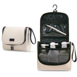 Cosmetic Bags Women Makeup Travel Bag Toiletries Organizer Waterproof Hanging Bathroom Dry And Wet Separation Storage Wash