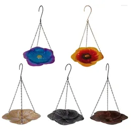 Other Bird Supplies D0AD Feeders With Strong Hook And Chain Hummingbirds Large Capacity Outdoor Use