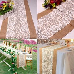 Party Decoration 180 30cm Wedding Decorative Vintage Lace Table Runner Christmas Home Dining Tablecloth