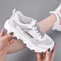 Fitness Shoes The Summer Breathable Korean Version Of Wild Sports Leisure Platform Increased Dad