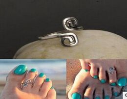 New Beach fashion show retro style luck 8 words toe ring foot ring whole 9412603