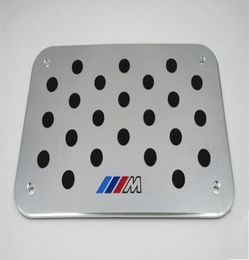 For BMW M3 M5 Z4 X5X6 F10 F30 E46 E52 E60 E70 E87 E90 1 2 3 4 5 6 7 Series Universal Floor Carpet Mats Pedal Pads Footrest Plate4449523