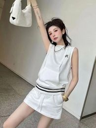 Gym Clothing Chaopai Sports Suits Women Golf Wear 2024 Summer Two Piece Set Women's Korean Luxury Skirt