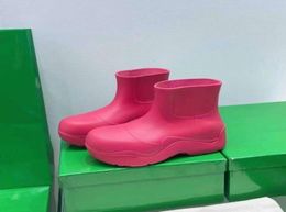 PUDDLE is a biodegradable rubber and ankle rain boot onepiece sculpted shoe with platform sole height of 55 cm size 35406178022