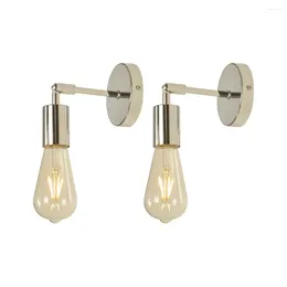 Wall Lamp 2piece Indoor Sconce Simple Light Multi-directional Lighting For Decorative Touch Energy-saving
