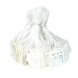 Jewelry Pouches 2/3/5 500pcs Price Tag Watches Cloth Label Display With String Hanging 2