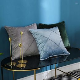 Pillow Nordic Luxury Living Room Sofa High-grade Bedroom Square Multicolor Solid Colour El Home Decoration Accessories