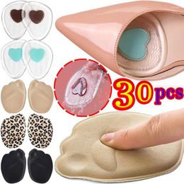 Women Socks Invisible Forefoot Pads High Heels Liners Half Insoles Pain Relief Anti-skid Shoes Inserts Elastic Anti Slip Foot Care Cushion