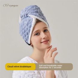 Towel Bathing Coral Velvet Skin Friendly Quick Drying Breathable Strong Water Absorption Hair Simplicity Turban