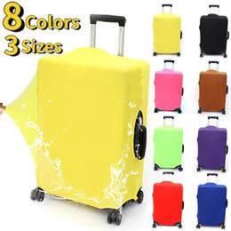 Luggage Cover Stretch Fabric Suitcase Protector Baggage Dust Case Suitable for1832 Inch Organizer y240429