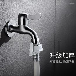 Bathroom Sink Faucets Full Automatic 4-minute Special 1-minute 2 Stainless Steel Quick Opening Mop Pool Faucet Household Copper Washing