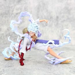 Action Toy Figures Anime Action Figure One Piece Luffy Figures Sun God Nika Luffy Gear 5 Action Figures Gk Statue One Piece PVC Model Toys For Boys