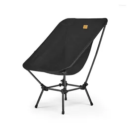 Camp Furniture Naturehike Outdoor Multi Gear Moon Chair Portable Aluminium Alloy Folding Ultra Light Adjustable Fishing YL15