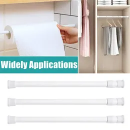 Shower Curtains Window Sliding Door Sticker Adjustable Rods Security Bars Non-slip Rubber Tips Full Spring For Bathroom