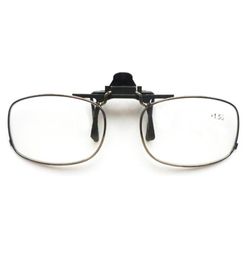 Portable Clip On Reading Glasses Men Women Clip Presbyopic Glasses Flexible Rimless Men Diopter Glasses Oculos4052684