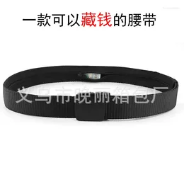 Waist Support Foreign Trade Cross-Border Sports Outdoor Invisible Security Bag Privacy Hidden Money Anti-Theft Multi-Functional Tact