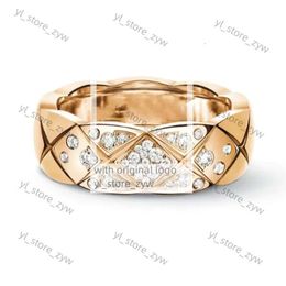 Chanells ring Fashion Designer Rings Men Woman C Letter 18K Gold Plated Rose Silver Rhinestone Celebrity Channel Cogo Crush Wedding Marriage Ring Lover Gift 3ce