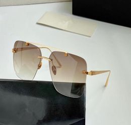 GWA HONAIZ I Top mens glasses car fashion sunglasses metal temples more refined outdoor uv400 frameless square concept5145828