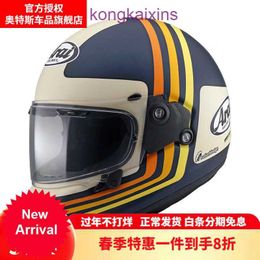 Arai Japan imported RAPIDE NEO motorcycle helmet retro cruise latte free climbing full DREAM BLUE FROST L