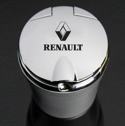 Car Ashtray With Led Lights With Creative Personality Car Supplies for Renault TALISMAN CAPTUR Espace Clio Megane Koleos C022391592641321