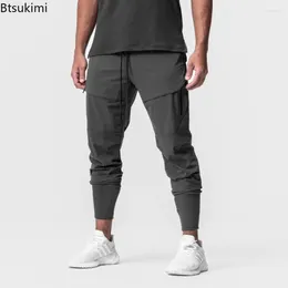 Men's Pants 2024 Jogger Fitness Sport For Men Streetwear Outdoor Casual Training Trousers Multi-pockets Cargo Sweatpants