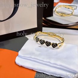 Tiffanyjewelry Designer Bracelet Tiffanyjewelry Bracelet 3 Color Black Bangle Bracelets Love Women Men Bangle Luxury Plated Stainless Steel Lovers Gift 547