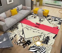 Top Simple Home Floor Mat Living Room Coffee Table Carpet Bedroom Bedside Foot Mat Bathroom Entrance Mats