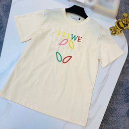 summer Womens Mens Designers T Shirts Fashion Letter Printing Short Sleeve Lady Tees Luxurys Casual Clothes Tops T-shirts Clothing CAD24051501