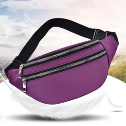 Outdoor Bags Men Women Portable Bum Bag Purse Pocket Chest Cycling Pack Phone Holder Crossbody Belt Running Gym Waist