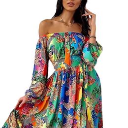 party dresses for women designer summer dress Polyester Ankle Length Autumn A Line Conventional Sleeve Long Sleeve S 3XL dress designer sexy vestidos partydress