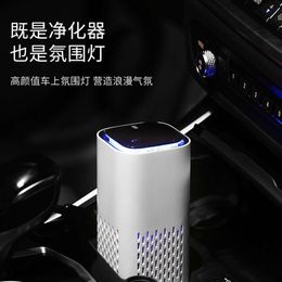 Small Scale for Formaldehyde Removal, Desktop Car Mounted Negative Ion Air Purifier