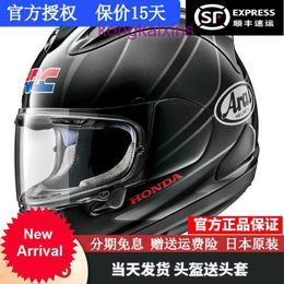 Arai Japanese imported helmet RX 7X cycling GP track athlete full cover all season RX7X Honda joint black silver L 57 58