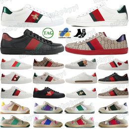 Designer shoes ACE sneakers Screener Red Classic Snake Bee Black Band Blue Bananya Tiger Apple Hearts Arrow Men Women Casual Shoe n0wY#