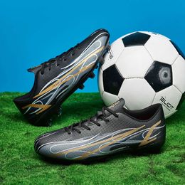 Football Boot Herren High Top-Trainingsschuhe für Schüler der Grundschule und der Mittelschule AG Long Nails Gummi Nails Football Boot 32-47