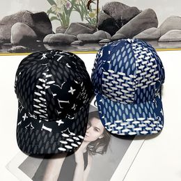 Designer baseball caps Men's and women's hats Fashion Luxury Logo Summer Hats Adjustable size visor hats Solid color alphabet embroidered hats top51