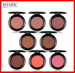 2019 Face Makeup IMAGIC Cosmetics Cheek Blush Powder 8 Colours Blusher Single Colour Natural Powder Pressed Foundation Blusher8861013