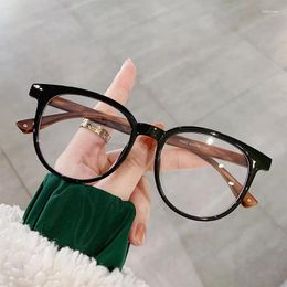 Sunglasses Fashion Round Anti Blue Light Glasses Women Men 2024 High Quality Trending Product Computer Trendy Eyeglass Frame