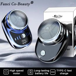 Party Favor Electric Shaver Portable Razor Man Travel Attire Wet And Dry USB Rechargeable TypeC Charging Mini Shaving Machine For Men