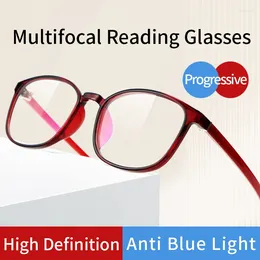 Sunglasses Progressive Multifocal Computer Reading Glasses Women Men Blue Light Blocking Diopters: 1 1.25 1.5 1.75 2 2.25 2.5 2.75 3 3.5 4.