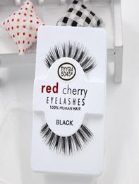 Factory directly 27 styles RED CHERRY False Eyelashes Natural Long Eye Lashes Extension Makeup Faux Eyelash Winged Fake Lashes8889659