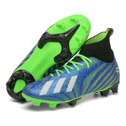 Botteada de futebol Camuflagem masculina mandarim pato adulto para meninos de ensino médio treinamento esportes longos unhas broken unhas estudantes