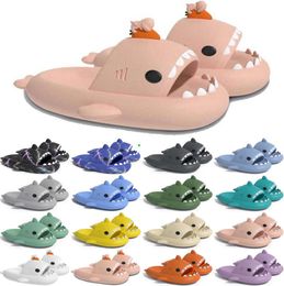 2024 Free Shipping Designer shark slides one sandal slipper for men women GAI sandals pantoufle mules men women slippers trainers flip flops sandles color29 safr422