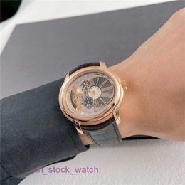 AoiPoi Watch Luxury Designer Millennium Series 18K Rose Gold Automatic Mechanical Mens Watch 47mm Swiss Watch Luxury Watch 15350OR OO D093CR-01